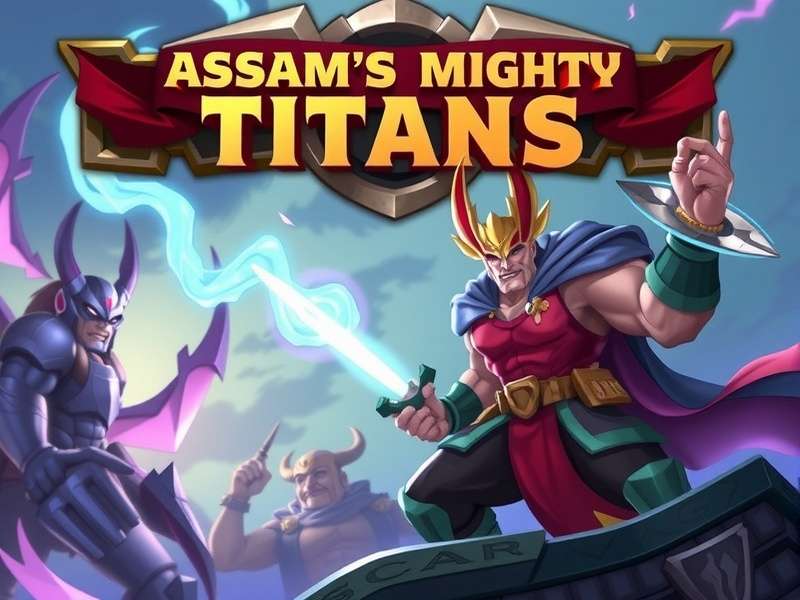 Assam S Mighty Titans Game Banner